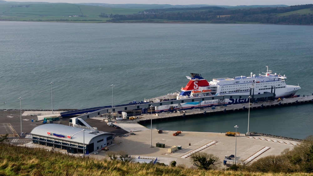 Loch Ryan Terminal Port Development Mc Laughin Harvey Utilities project